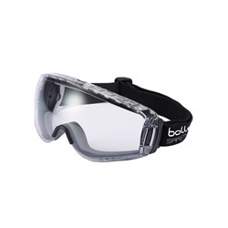Bolle Pilot 2 Platinum  Clear Lens Safety Goggles