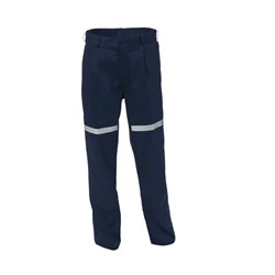 WS Workwear Mens Trousers with Reflective Tape
