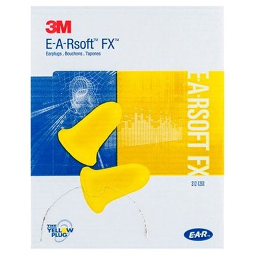 3M E-A-Rsoft FX Uncorded Earplugs
