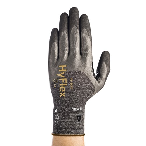 Ansell HyFlex 11-937 Oil Repellent Cut-Resistant Gloves
