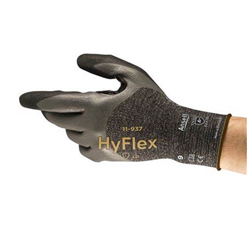 Ansell HyFlex 11-937 Oil Repellent Cut-Resistant Gloves