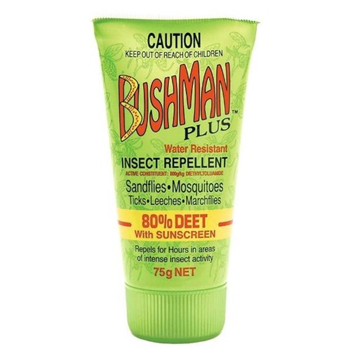 Bushman Plus Insect Repellant Gel 75g