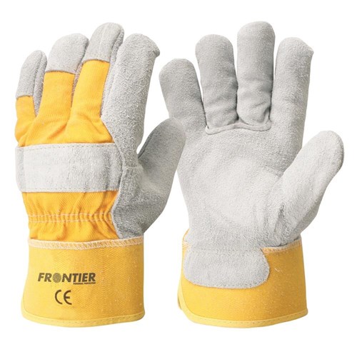 Frontier Yellow Leather Rancher Glove