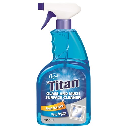 Titan Glass and Multi Surface Cleaner 500ml