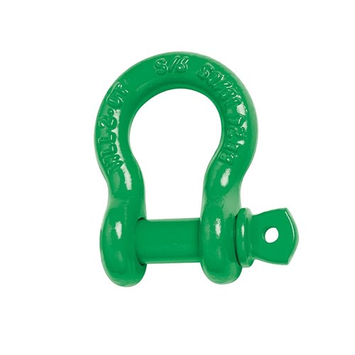 Beaver Colour Coded Screw Pin Bow Shackles