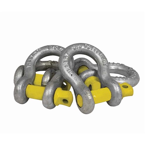 Beaver Hot Dipped Galvanised Screw Pin Bow Shackles (Pail)