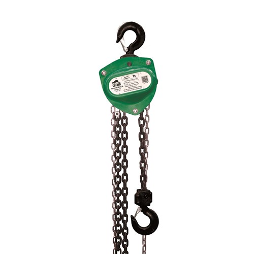Beaver 3S Industrial Manual Chain Blocks with Overload Protection (6m Standard Lift)